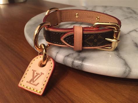 louis vuitton dog harness sale|faux Louis Vuitton dog collar.